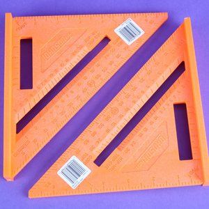 2 Johnson RAS-70 rafter squares